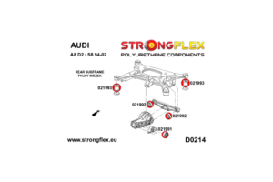 026295A: Full suspension polyurethane bush kit SPORT