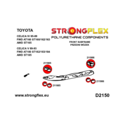 216302B: Full suspension bush kit