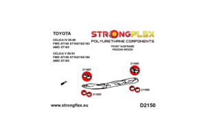 216302B: Full suspension bush kit