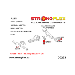 022087B: Rear differential front beam bushing – inner