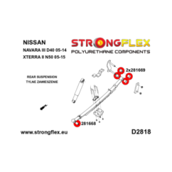 286237A: Front and rear suspension kit SPORT
