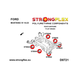 070044B: Rear diff mount - front bush
