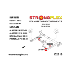 282003A: Rear beam wishbone bush SPORT