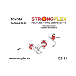 216299A: Front suspension bush kit SPORT