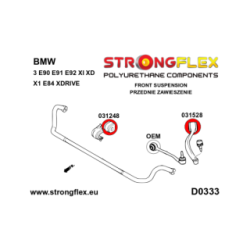 036139B: Full suspension polyurethane bush kit