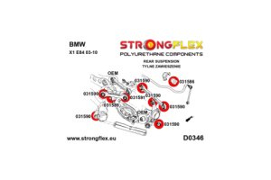 036138A: Full suspension polyurethane bush kit SPORT