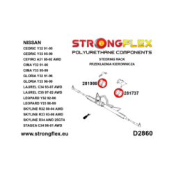 286234B: Steering gear bushing kit