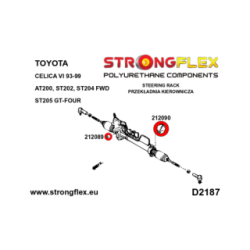 212090B: Steering rack clamp bush