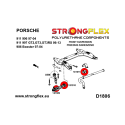 186103A: Full suspension polyurethane bush kit SPORT