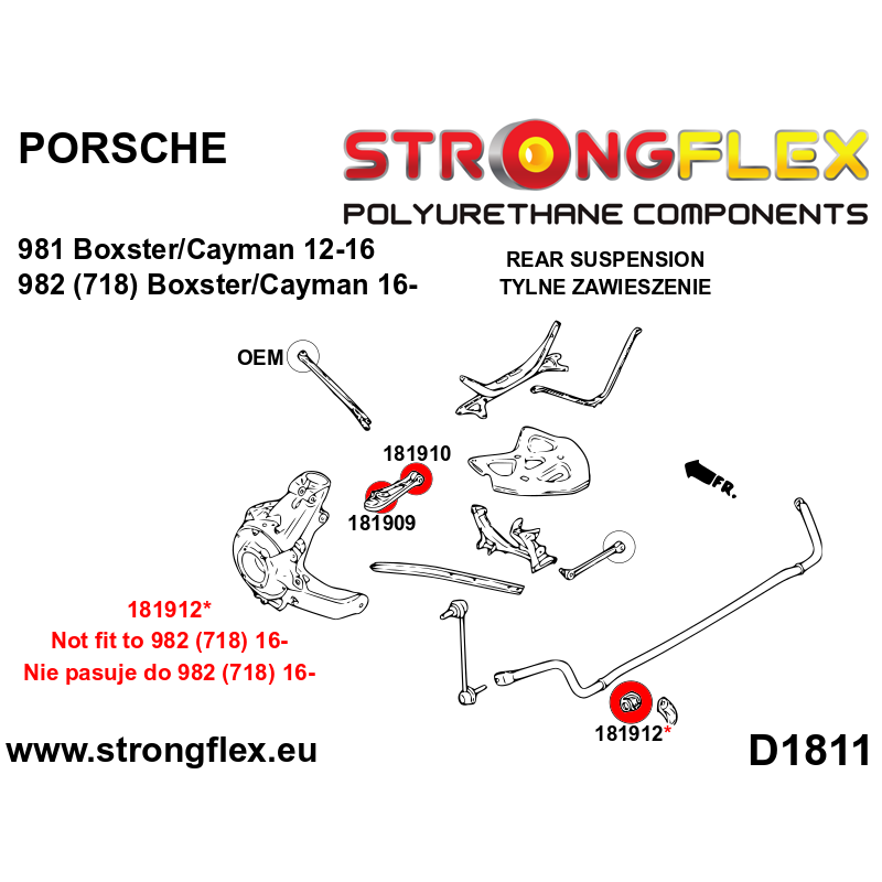 181910A: Wishbone bush – inner SPORT