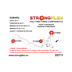 276255B: Full suspension polyurethane bush kit