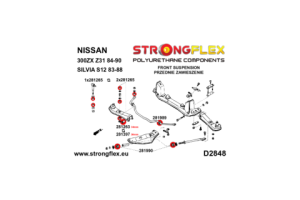 286228B: Full suspension bush kit