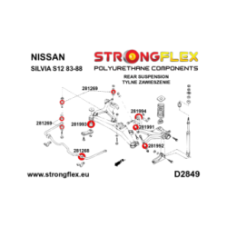 281993A: Rear beam bush SPORT