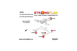 022080B: Gearbox / differential mount