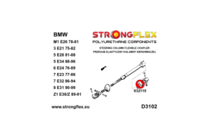 032115A: Steering column flexible coupler SPORT