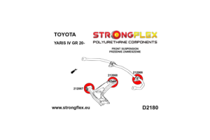216296B: Full suspension bush kit