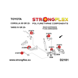 212073A: Rear arm bush SPORT