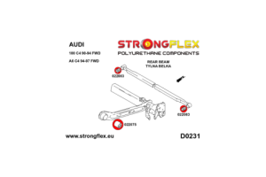 022075A: Rear beam bush SPORT
