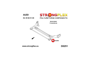 022084A: Rear beam bush SPORT