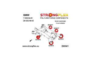 036132A: Full suspension polyurethane bush kit SPORT