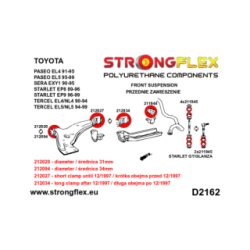212034A: Front control arm – rear bush SPORT