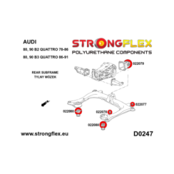 026285A: Subframe bush kit SPORT