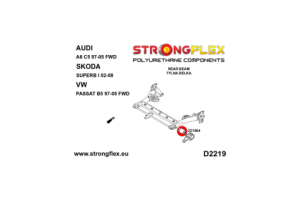 026280A: Full suspension bush kit SPORT