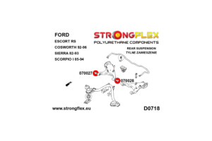 070028A: Rear control arm - inner bush SPORT
