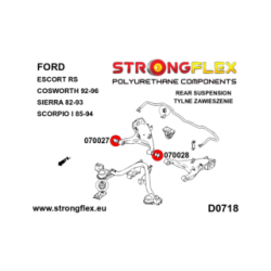 070027A: Rear control arm - outer bush SPORT