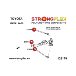 212063A: Rear trailing arm bush SPORT