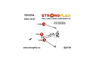 212063A: Rear trailing arm bush SPORT