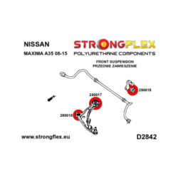 286221A: Front suspension bush kit SPORT