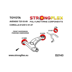 216290B: Full suspension bush kit