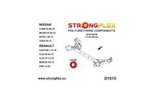 151950B: Rear beam bush