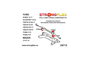 070020A: Steering rack bush SPORT