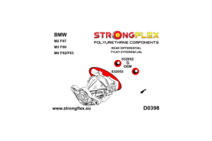 032053: Double rear differential bracket