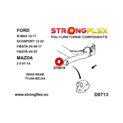 070019A: Rear beam bush SPORT