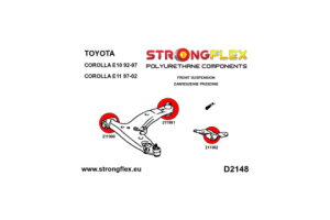 216285B: Full suspension bush kit
