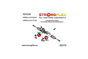 212046A: Steering rack bush SPORT
