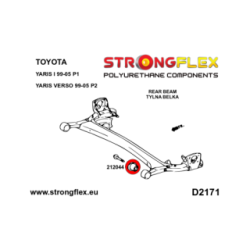 212044A: Rear beam bush SPORT
