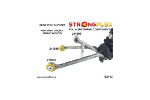 211695A: Gear lever support bushing - lower SPORT