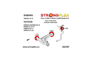 212026B: Front control arm – rear bush