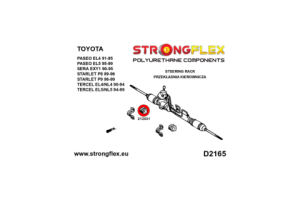 212031A: Steering rack bush SPORT