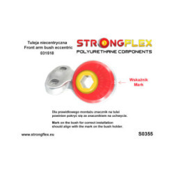 031518A: Front lower arm bush 66mm - excentric SPORT