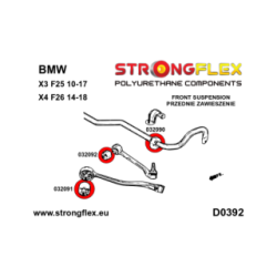 032091A: Front suspension - front bush SPORT