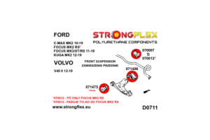 076164B: Full suspension bush kit