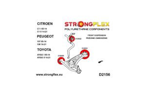 212020A: Front control arm – front bush 31mm SPORT