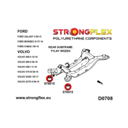 070015B: Rear subframe bush