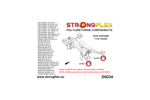 026275A: Full suspension polyurethane bush kit SPORT
