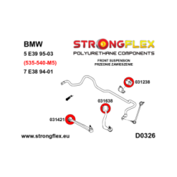 036087B: Front suspension bush kit